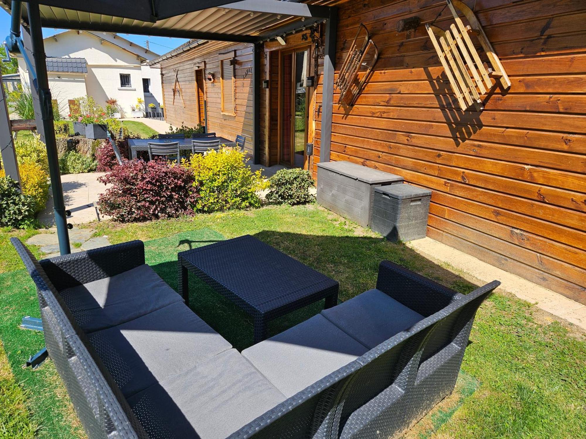 Chez Lavalou Gite 4* Chaleureux En Bois Lannemezan Ngoại thất bức ảnh