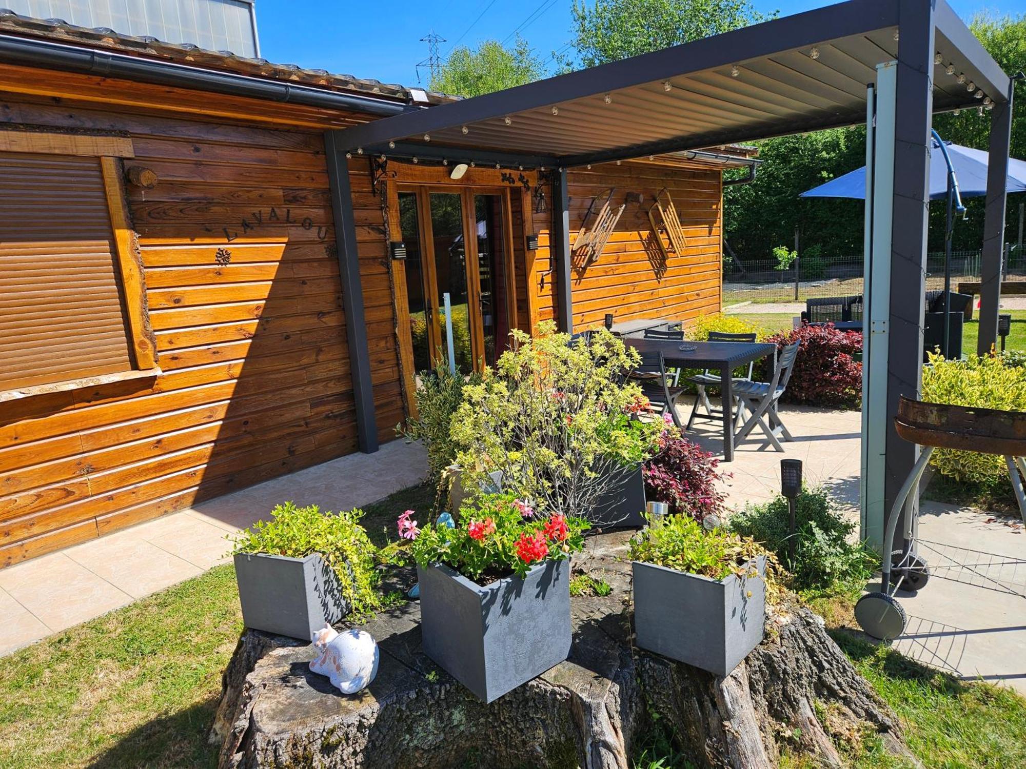 Chez Lavalou Gite 4* Chaleureux En Bois Lannemezan Ngoại thất bức ảnh
