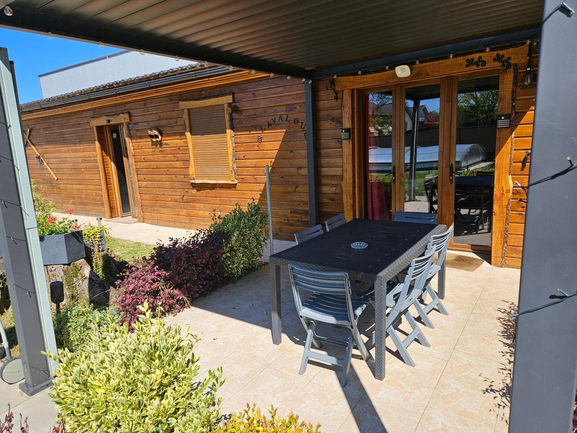 Chez Lavalou Gite 4* Chaleureux En Bois Lannemezan Ngoại thất bức ảnh